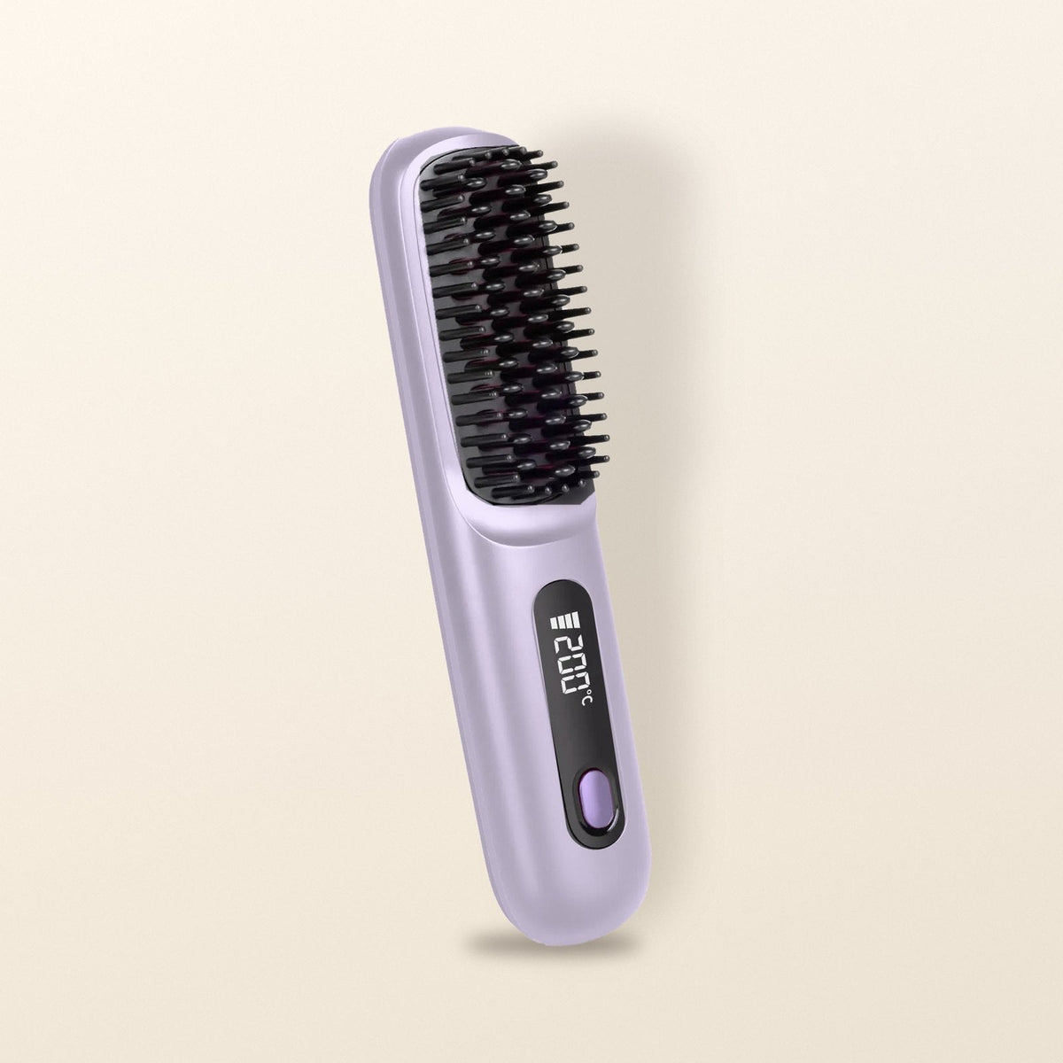 MAROVAR Lisse en morado, cepillo alisador inalámbrico
